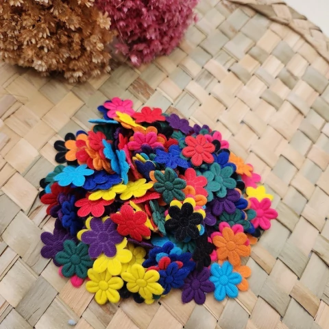 Florzinha Tecido Prensado (50unidades) - comprar online