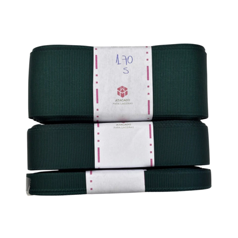 Fita de Gorgurão Sanding - 170 Verde Natal - comprar online