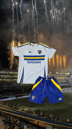 MEGA COMBO 3 X 1 BOSTERO ( Camiseta TITULAR + Camiseta Suplente + Short de Regalo)