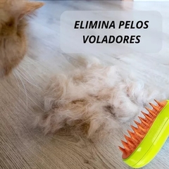 Peine para Mascotas Vapor Saca Pelos GROSO MODO