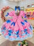 Vestido Stitch e Angel festa junina - Maricota Moda Infantil