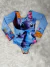 Maiô Stitch Com Manga Azul na internet