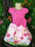 Vestido Jardim Encantado Rosa