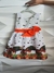 Vestido Moana Branco Laranja - comprar online