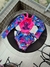 Maiô Stitch Com Manga Rosa Neon - Maricota Moda Infantil
