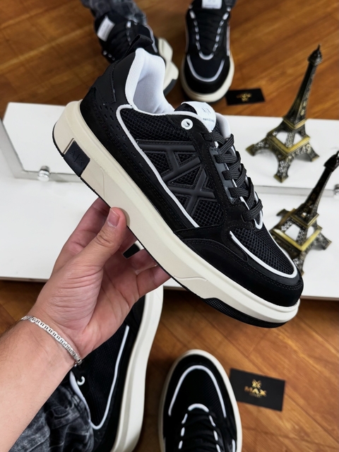 Tenis Armani Exchange - Preto / Branco - comprar online