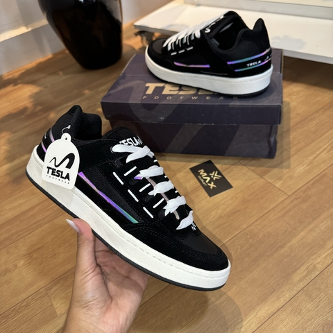 Tênis Tesla - Coil - Black Reflect