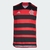 Camisa Regata Flamengo Home 24/25 Torcedor Adidas Masculina - Vermelho+Preto