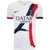 Camisa Paris Saint-Germain II 24/25 - Torcedor Nike Masculina - Branca com detalhes em vermelho