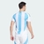 Camisa Argentina I 24/25 Torcedor Adidas Masculina - Azul+Branco - Joker Fut - Especialista em Camisas de Time