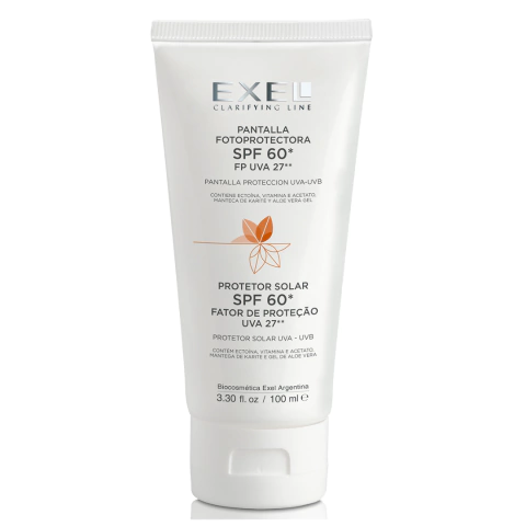 PANTALLA FOTOPROTECTORA SPF 60. FP UVA 27** - Exel Clarifying Line
