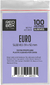 Sleeve Redbox Cristal EURO - 59mm X 92mm - 110 unidades
