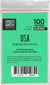 Sleeve Redbox Cristal USA - 56mm X 87mm - 110 unidades