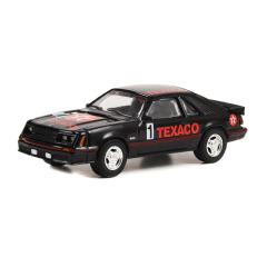 Ford Mustang GT 1982 - Texaco - Running On Empty Série 15 - Greenlight - 1/64
