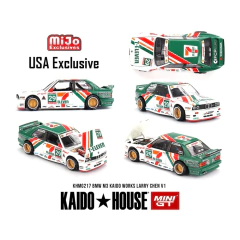 PRÉ-VENDA - BMW M3 7 Eleven Kaido House Lerry Chen - USA Exclusive - Mini GT - 1:64