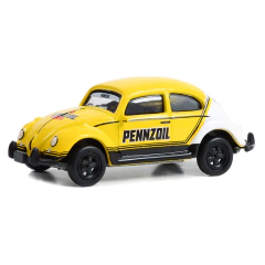 Volkswagen Fusca Classic Beetle - Pennzoil - Club Vee-Dub - Série 16 - Greenlight - 1/64