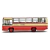 Ônibus Caio Gabriela II - Bola Branca - Brazilian Busses - Série 5 - BR Classics - 1/72 - Verdi Miniaturas