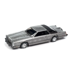 Lincoln Continental Lowrider 1979 - Prata - Luxury Cruisers - Auto World - 1:64