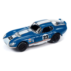 Shelby Cobra Daytona Coupe 1965 Gulf - Classic Gold Collection - Johnny Lightning 1/64