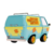 Van Mystery Machine Scooby-Doo - Com Bonecos - Jada - 1/24 - Verdi Miniaturas