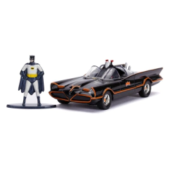 Batmobile 1966 Com Boneco - Batmóvel - Batman Classic TV Series - Jada - 1/32