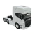 Caminhão Scania R730 V8 6x4 - Trucado - Branco - Transporter - Welly - 1/32 - Verdi Miniaturas