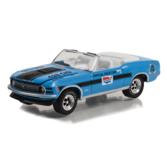 Ford Mustang Mach 1 Cobra Jet 1970 - Atlanta Raceway - Hobby Exclusive - Greenlight - 1:64