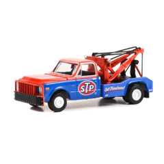 Chevrolet C-30 Dually Wrecker 1971 - STP Oil Treatment - Dually Drivers Série 11 - Greenlight - 1/64