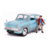 Ford Anglia 1959 - Harry Potter C/ Boneco Harry - Jada - 1/24