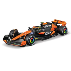 Formula 1 McLaren MCL38 2024 C/ Piloto Lando Norris #4 - F1 2024 - Bburago - 1/43