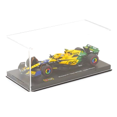 Formula 1 McLaren Ayrton Senna Tribute MCL38 2024 C/ Piloto Lando Norris #4 - GP Monaco F1 2024 - Bburago - 1/43
