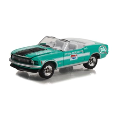 Ford Mustang Mach 1 Cobra Jet 1970 - Michigan Raceway - Hobby Exclusive - Greenlight - 1:64