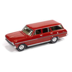 Chevrolet Nova II Wagon 400 1963 - Vintage Muscle - Auto World - 1:64