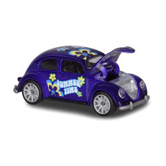 Volkswagen Fusca - Beetle Summer Time - Vintage Deluxe - Majorette - 1/64