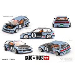 PRÉ-VENDA - Honda Civic (EF) - Kaido House - Mini GT - 1/64