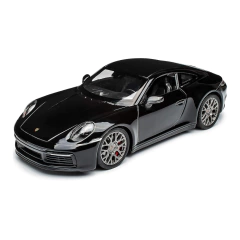 Porsche 911 Carrera 4S - Preto - NEX - Welly - 1:24