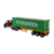 Caminhão Western Star 4700 SB Com Container - Diecast Masters - 1/50 en internet