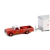 Dodge D-100 1966 e Dodge Charger Mr. Norms C/ Reboque Car Hauler Hitch and Tow Racing Série 5 Greenlight 1:64 na internet