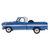 Ford F-100 V8 1974 - Azul - California Classics - 1/24 na internet