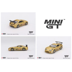 PRÉ-VENDA - Toyota Supra A80 Top Secret GT-300 - Gold - Mini GT - 1/64