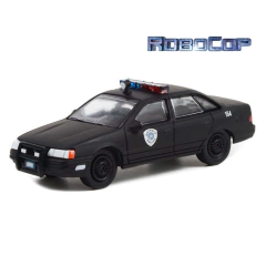 Ford Taurus LX 1986 - Robocop - Hollywood - Série 34 - Greenlight - 1/64