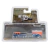 Volkswagen Kombi T2 Double Cab 1975 C/ Reboque Cargo Trailer - Gulf - Hitch and Tow - Série 28 - Greenlight - 1/64 - buy online