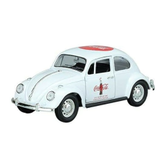 Volkswagen Fusca Beetle - Coca Cola Especial 100 Anos - Motor City Classics - 1/24