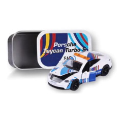 Porsche Taycan Turbo S - Safety Car - BOX - Porsche Edition Deluxe - Majorette - 1/64