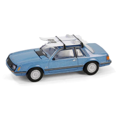 Ford Mustang Ghia Coupe 1981 - Ski Roof Rack - Hobby Exclusive - Greenlight - 1:64
