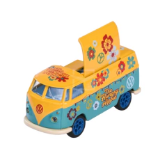 Volkswagen Kombi T1 Cargo - Hippie - BOX - Majorette - 1/64