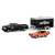 RAM 2500 2022 e Plymouth Cuda 1970 C/ Reboque Trailer - Graveyard Carz - Hitch and Tow - Série 28 - Greenli - Verdi Miniaturas