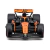 Formula 1 McLaren MCL38 2024 Lando Norris #4 - F1 2024 - Bburago - 1/43 - Verdi Miniaturas