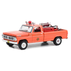 Ford F-250 1972 - Lionville, Pennsylvania Fire Company - Fire and Rescue - Série 4 - Greenlight - 1/64