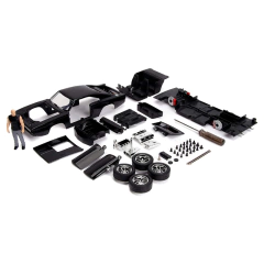 Kit de Montar - Dodge Charger R/T C/ Boneco Dom - Velozes e Furiosos - Jada - 1/24
